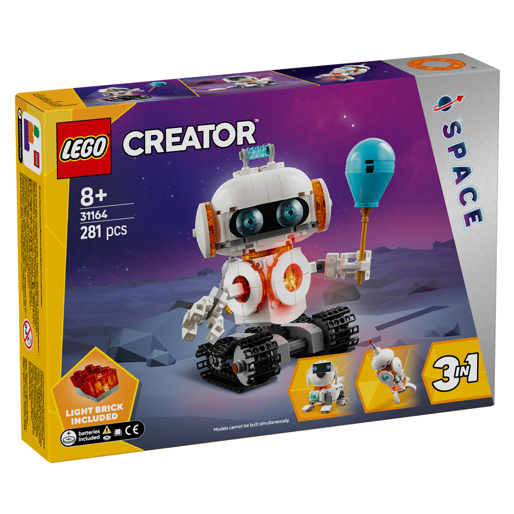 Lego Creator 3in1 Space Robot 31164